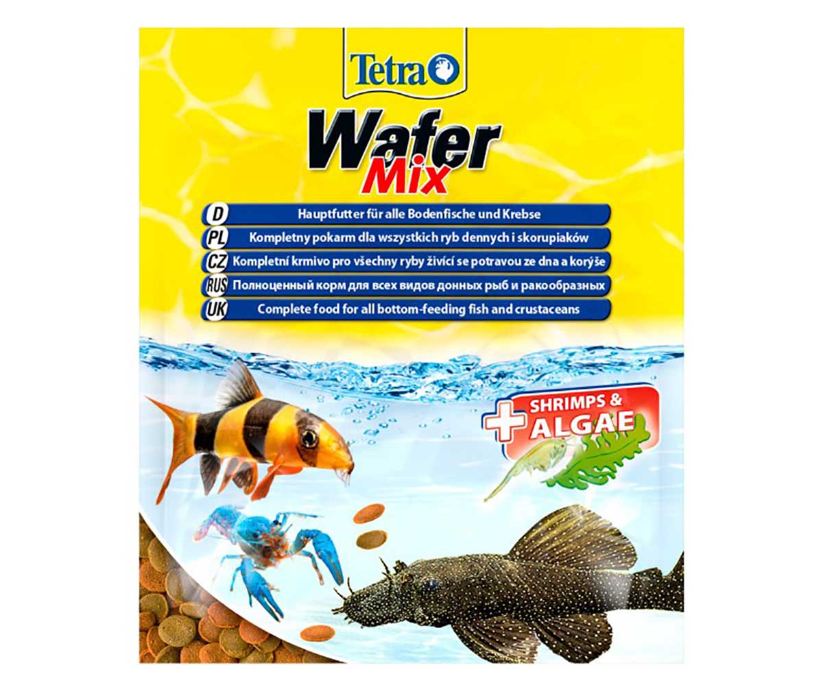 Корм Для Рыб Tetra (Тетра) Wafer Mix Пластинки с Креветками 15г 134461