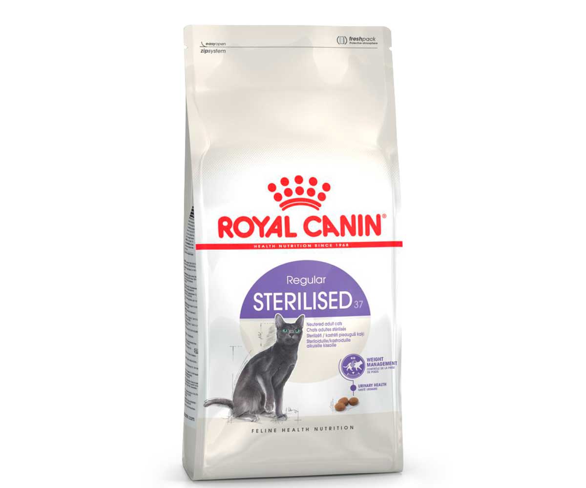 Сухой Корм Royal Canin (Роял Канин) Для Стерилизованных Кошек Feline Health Nutrition Sterilised 37  2кг