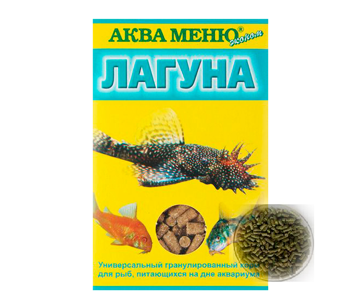 Корм Для Рыб Аква Меню Лагуна Палочки Для Донных Рыб 35г