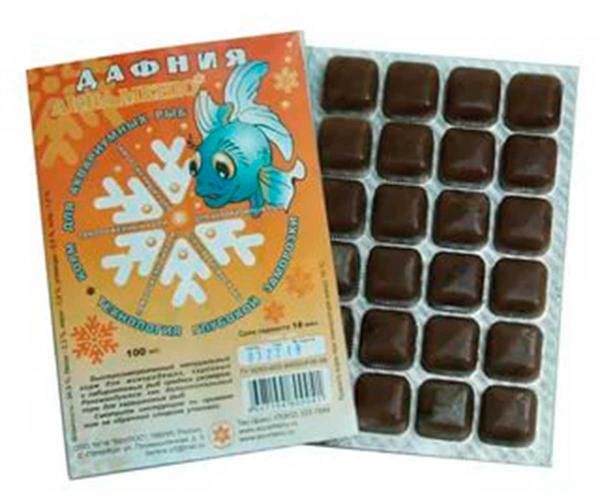 Корм Для Рыб Аква Меню Дафния Замороженный Блистер 100мл